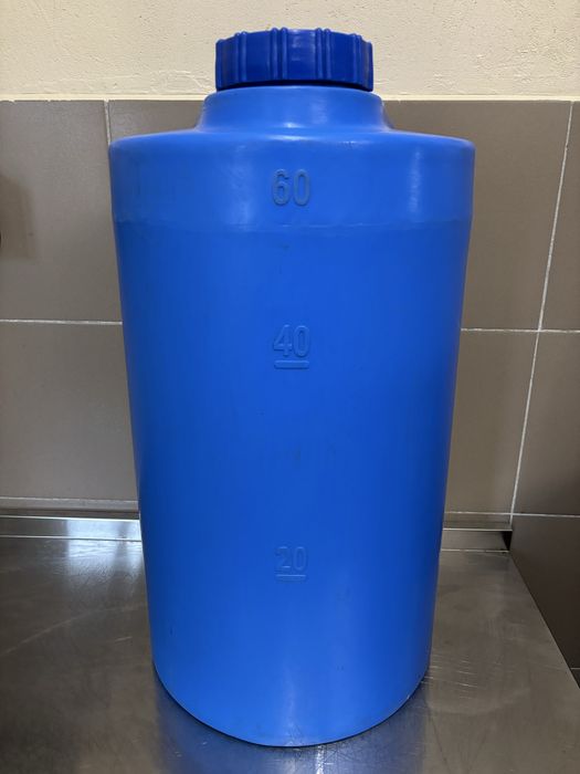 Пластикова бочка 60 л