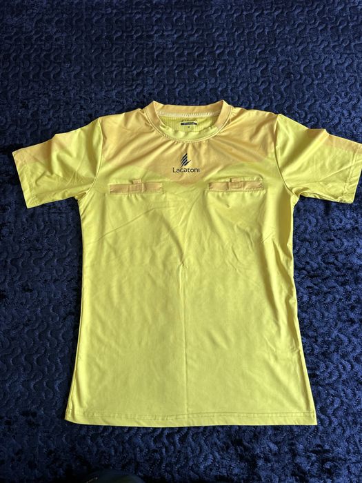 T-shirt arbitro Lacatoni amarela