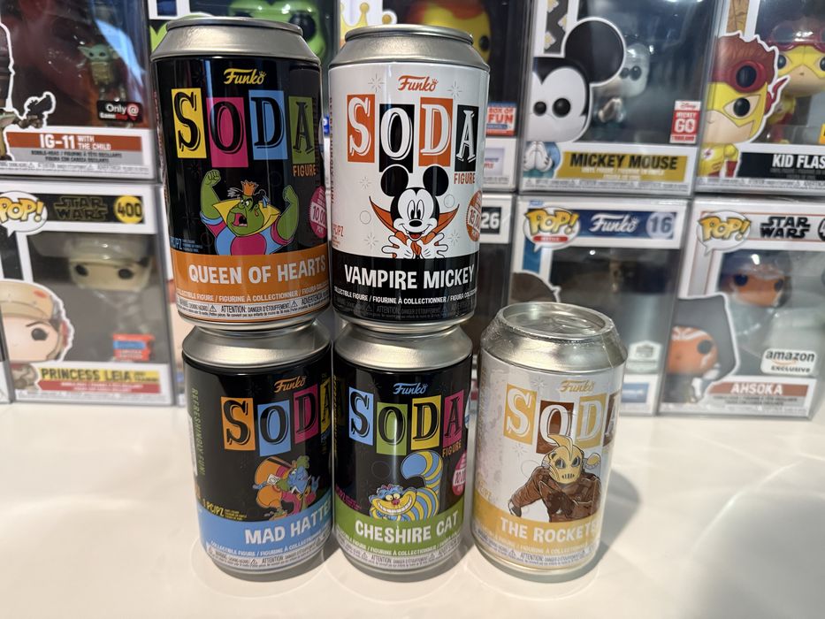 Ексклюзивні фігурки Funko POP! Soda, Marvel Collector Corps