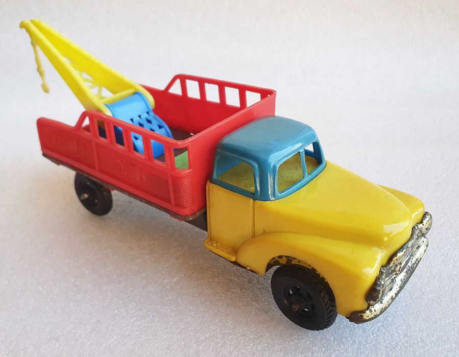 Antigo Brinquedo Plástico ~ " Camião Reboque da JATO " ~ Anos 60