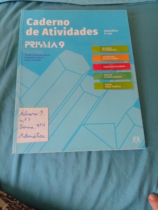 Caderno de atividades - 9 ano