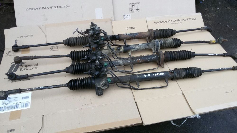 Рейка рульова гур-мех. VW Пассат B3,B4,Гольф2,3,Венто,Сеат,Поло,Кадді2
