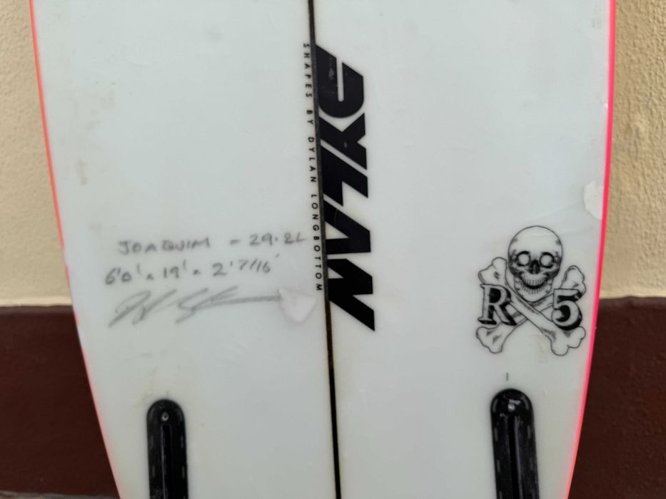 Dylan Longbottom  6'0 Surfboard 29L Australian Made