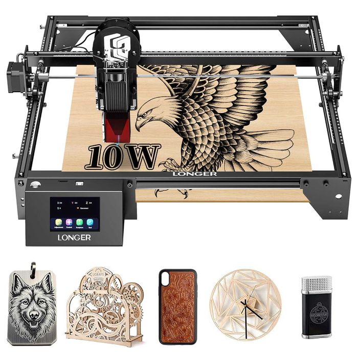 Grawerka laserowa 3D LONGER Engraver RAY5 10W 400x400mm wycinarka laserowa