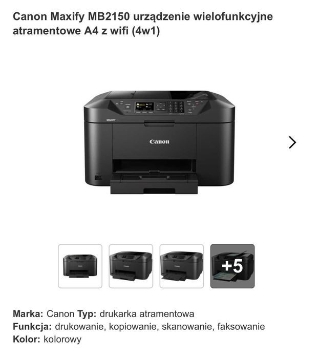 Drukarka Canon Maxify M2150