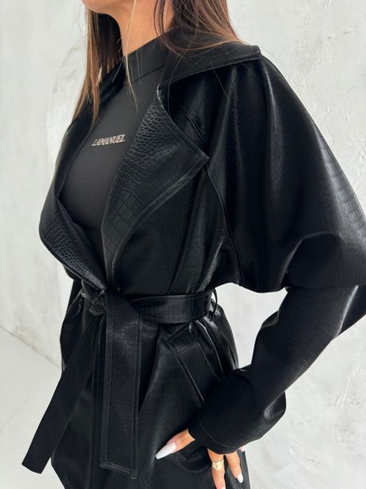 Płaszcz damski LaManuel Lady First Uni brązowy czarny beżowy