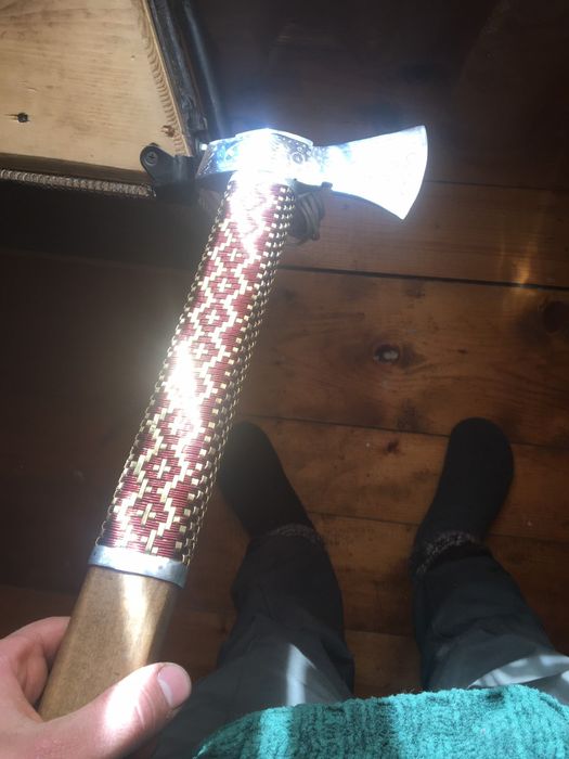 Гуцульська бартка топірець