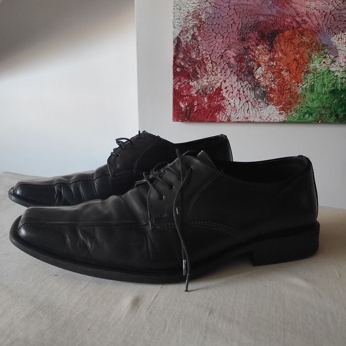 Buty męskie, skóra naturalna, 42