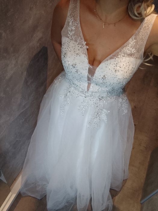 Suknia ślubna 42 XL Pretty women