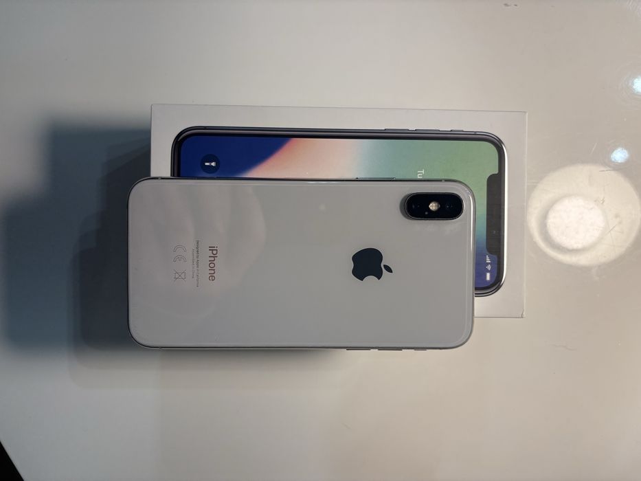 Iphone X prateado 64GB