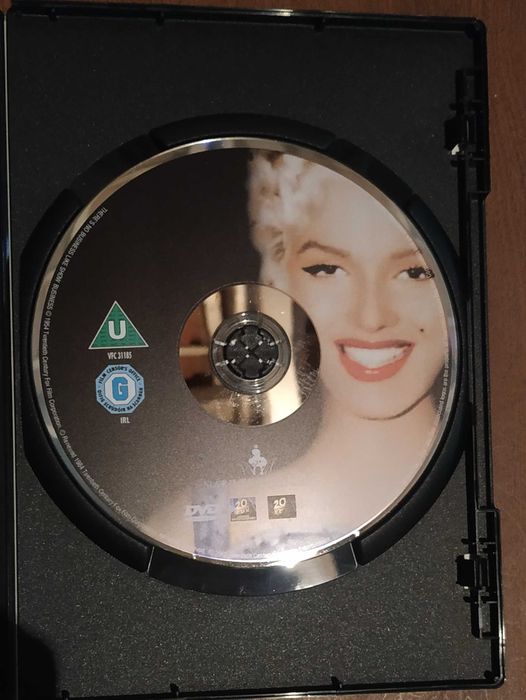 5 DVDs da coleção 80th aniversário de Marilyn Monroe