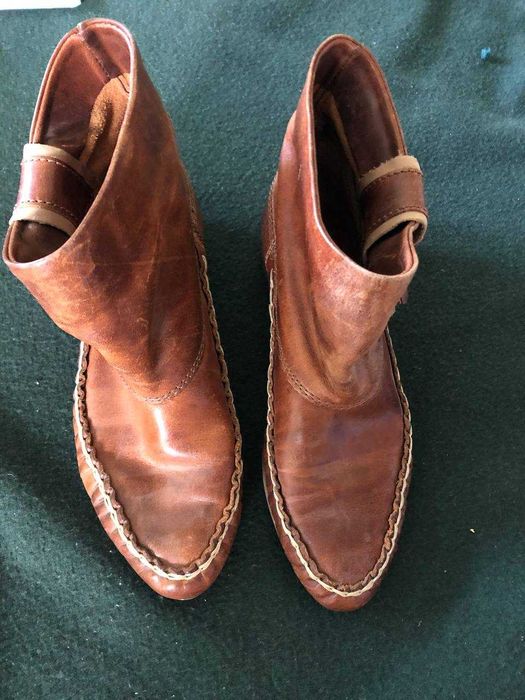 Полусапожки ,кожа,Италия. 36 размер