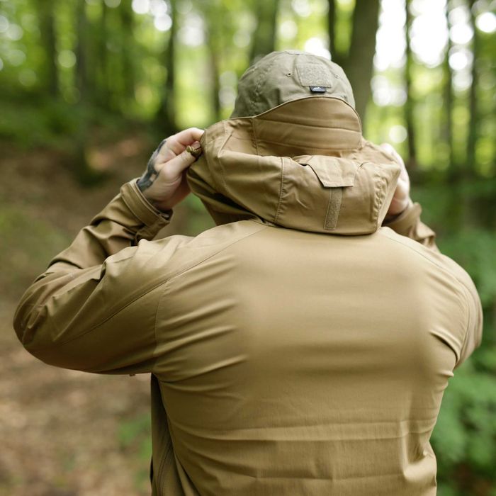 ‼️КУРТКА Helikon Tex Woodsman ANORAK анорак щільна плащівка вітрівка кенгуру DuraCanvas‼️