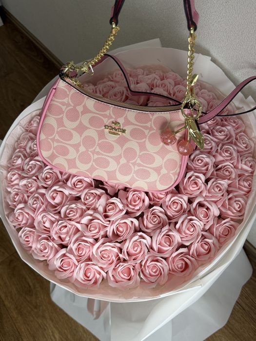 Сумка Coach Teri. Сумка коуч, Рожева