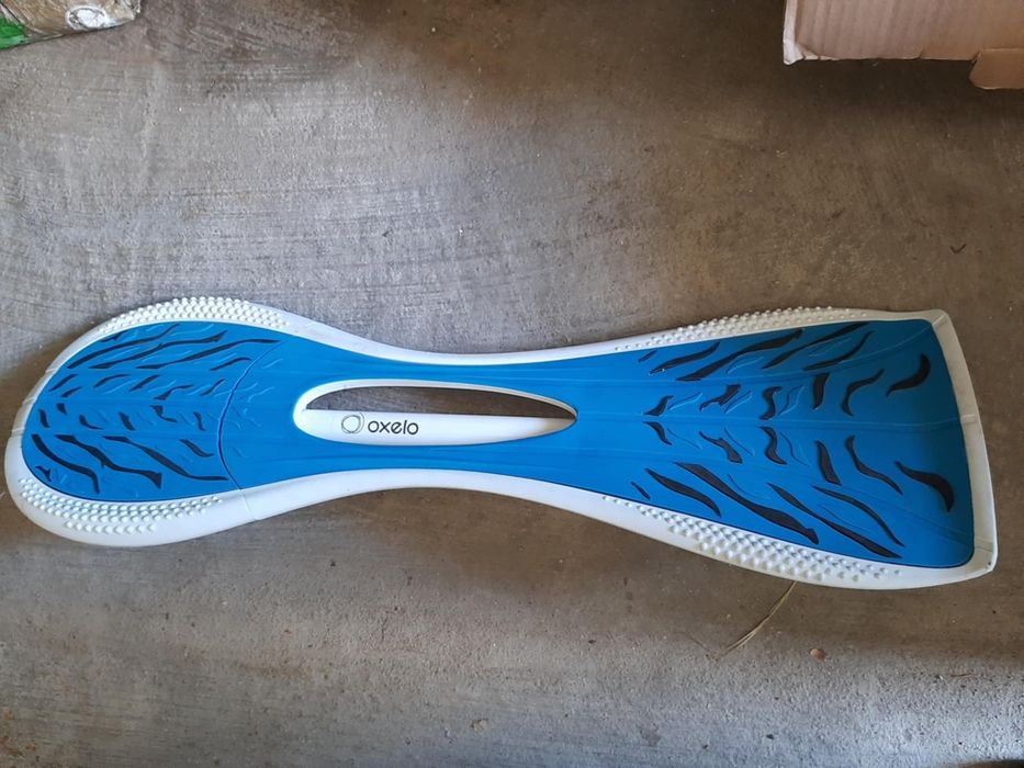 Oxelo waveboard deskorolka niebieska
