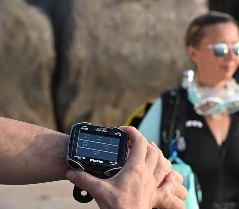 Nowy Komputer nurkowy Mares Computer Quad CI D nurkowanie Wysyłka
