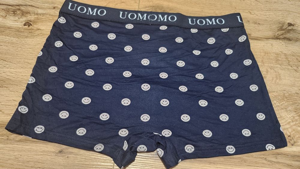 Zestaw 2 par świetnych bokserek męskich buźki Uomo