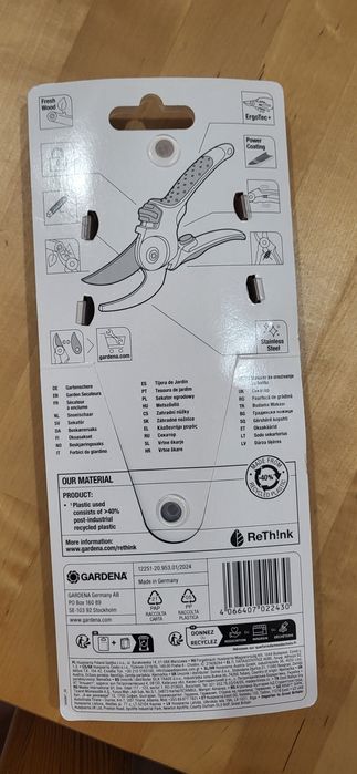 Секатор Gardena 24 mm