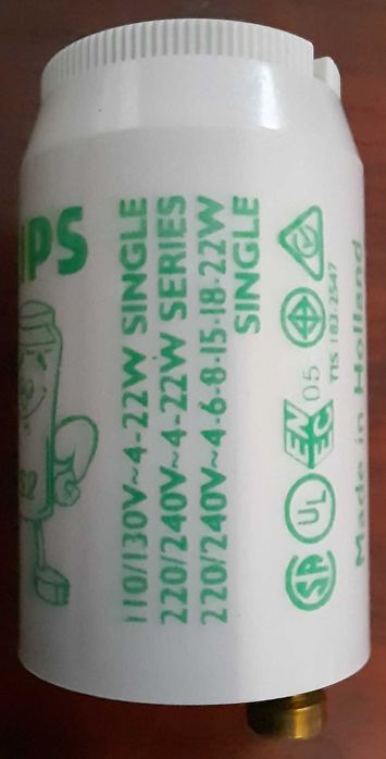 Philips S2 - стартер для люминесцентных ламп