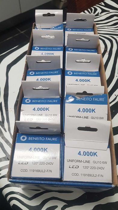 10 lâmpadas Osram Halopar 16 35w