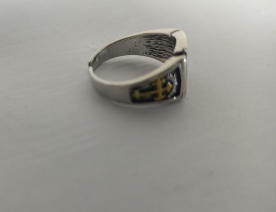 Кольцо Chrome Hearts крест реп хром хартс y2k rap кільце перстень ring