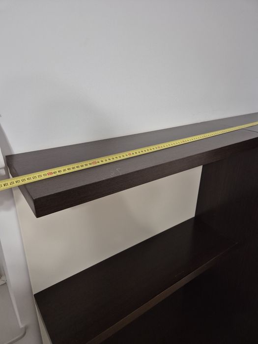 Szafka, meblościanka biało-brązowa