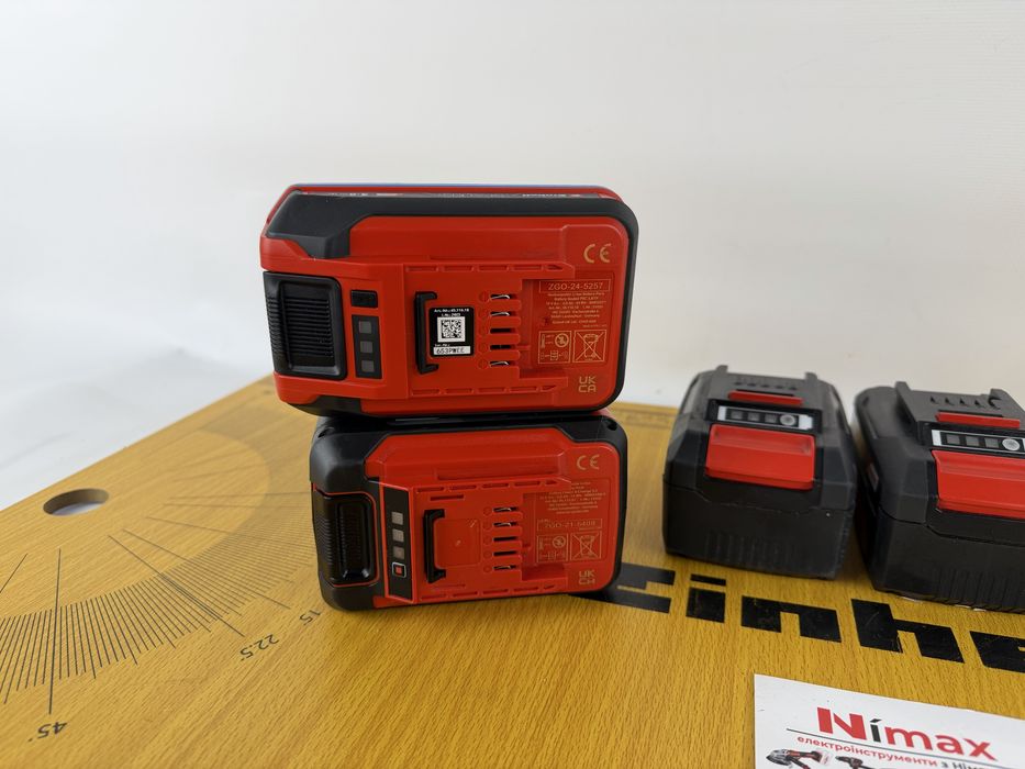 Акумулятори Einhell x-change 18v привезені з Німеччини Оригінал
