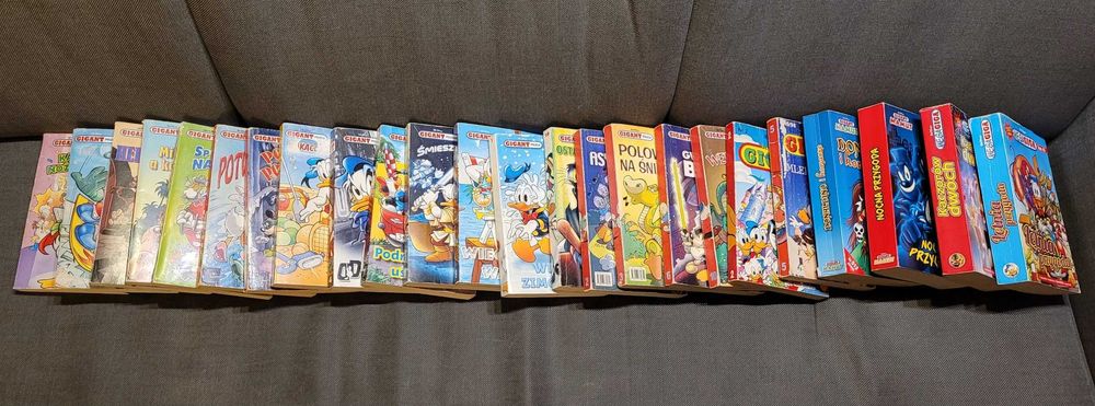 Komiksy Gigant - wiele numerów