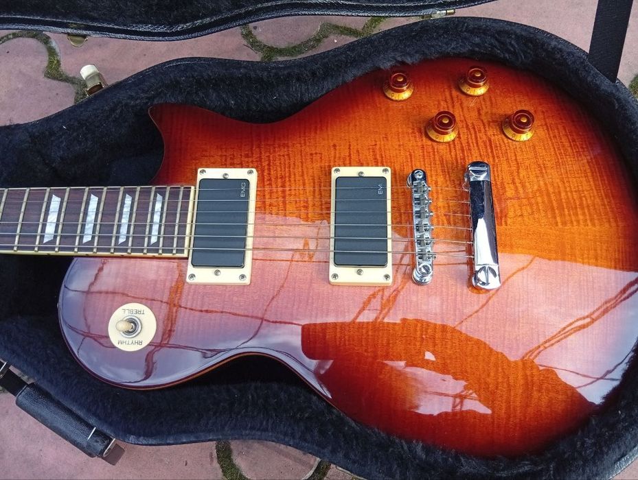 Фірмовий Prestige Classic SB - дорогий Les Paul з дорогим гарним звучанням. Варіанти звукознімачів кейс та обміни по списку можливі