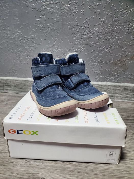 Зимові термочоботи Geox B Omar Girl WPF, розмір 25 (устілка 16.7 см)