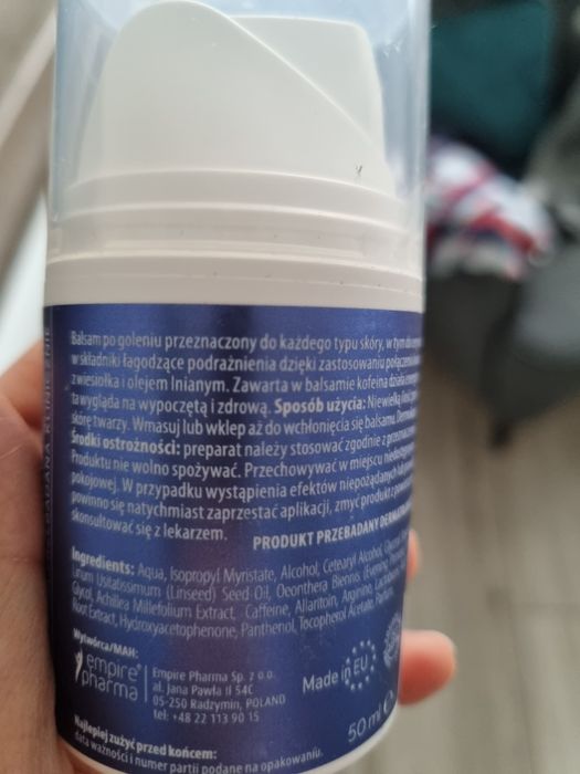 Solverx spf50 i balsam po goleniu