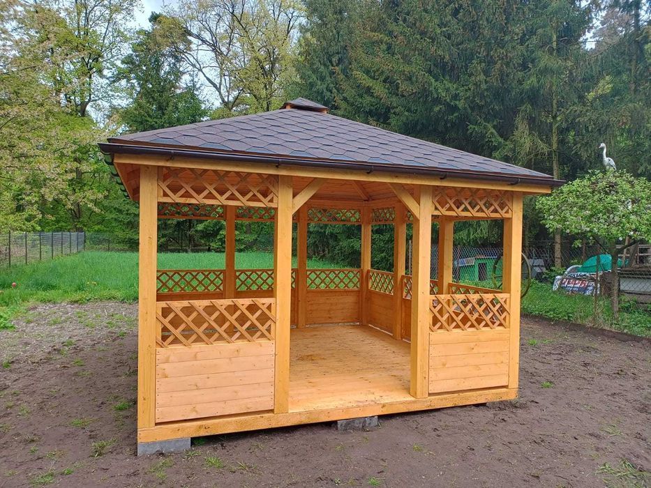 Altana altanka ogrodowa drewniana "Nairobi" 4x4