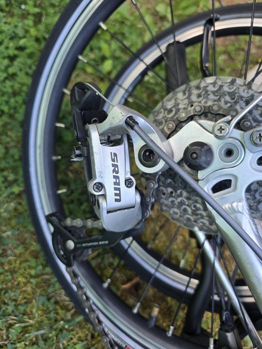 Dahon Helios USA – Lekki składak, koła Kinetix, 8 biegów napęd SRAM- RARYTAS ,oponki jak nowe