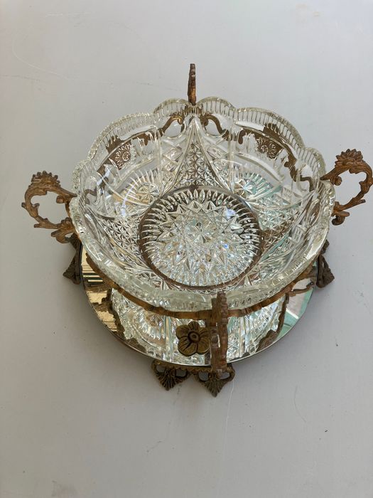 Fruteira em cristal ano 1968