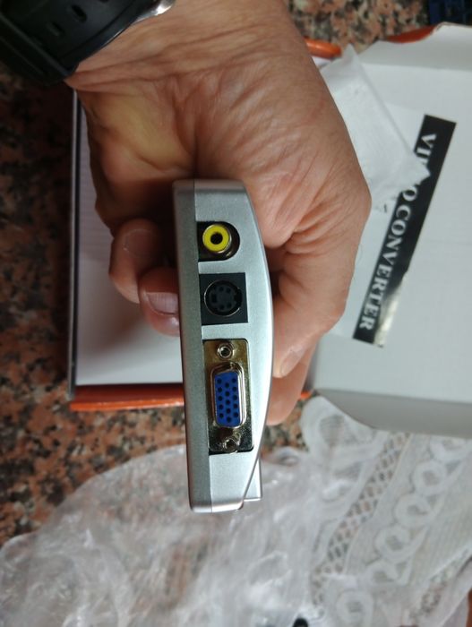 Vendo conversor HD VGA para video