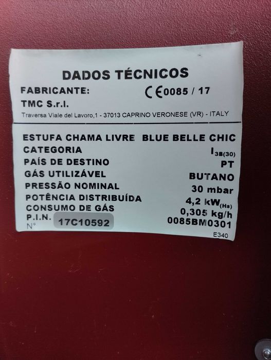 Aquecedor a Gás para interior
