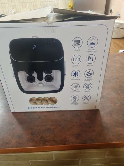 Wodny masażer do stóp