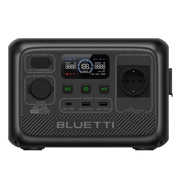 Зарядна станція Bluetti AC2A / 300 Вт / 204.8 Вт⋅год / LiFePO4