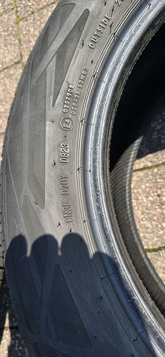 Opony letnie Continental EcoContacy 6. 235/55R18. 100V. 5,6-5 mm. Rok 2023