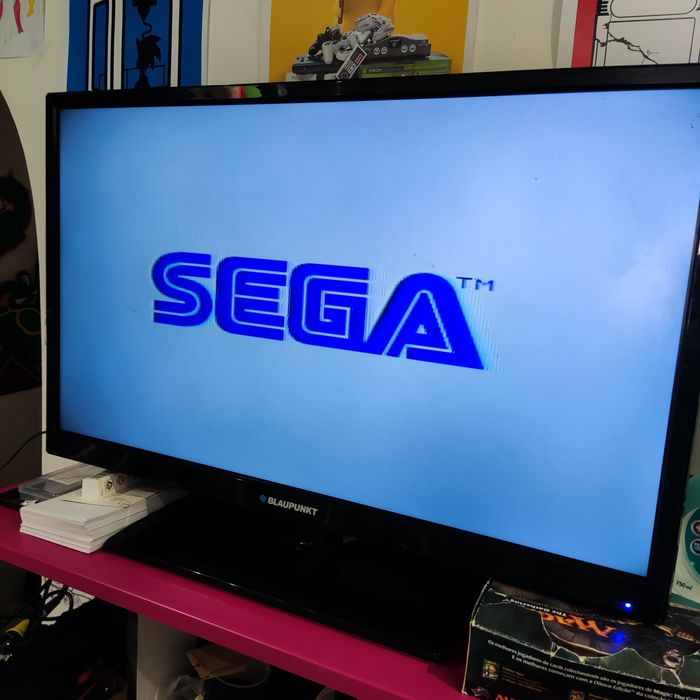 Sega Mega Drive Limpa e testada!