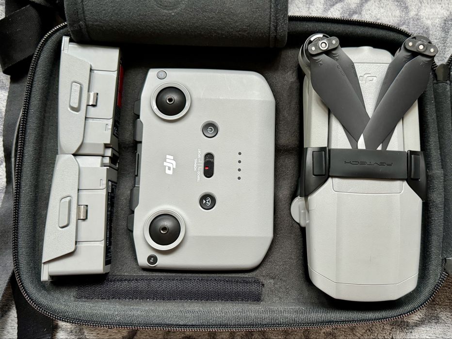 DJI Air 2 Fly More Combo + filtry + case - jak nowy, cykle 23, 25, 26