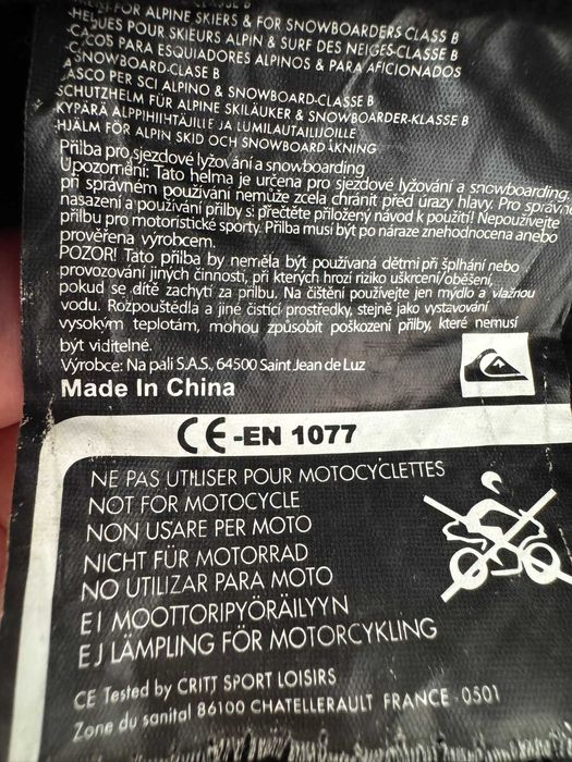 Kask dziecięcy Quicksilver