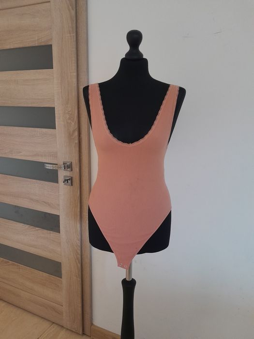 Morelowe dopsiwane prazkowane body M L 38 40