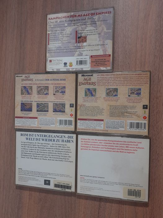 Age of Empires CD kolekcja 5szt 97-00