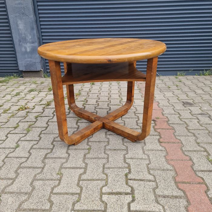 Stolik Art Deco - orzech