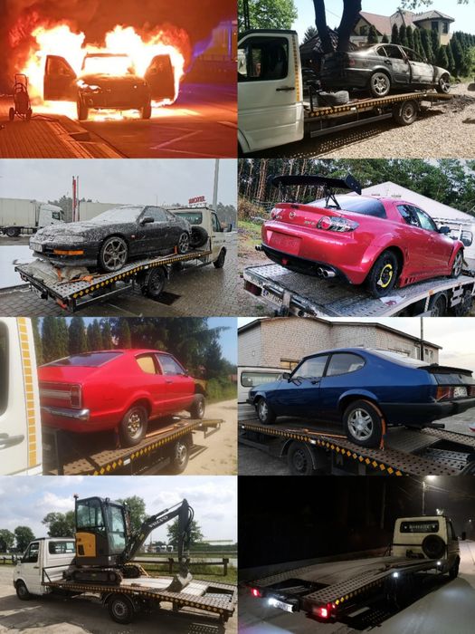 Laweta / Auto pomoc / Holowanie / Transport / Gabaryty 24/7