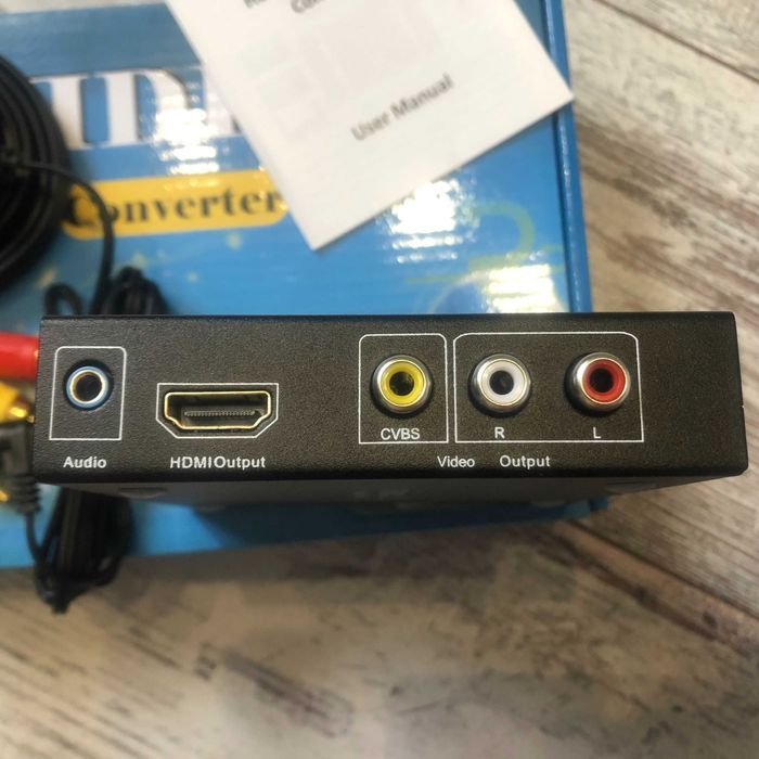 Hdmi в Av, Rca, Hdmi, 1080P конвертер, преобразователь