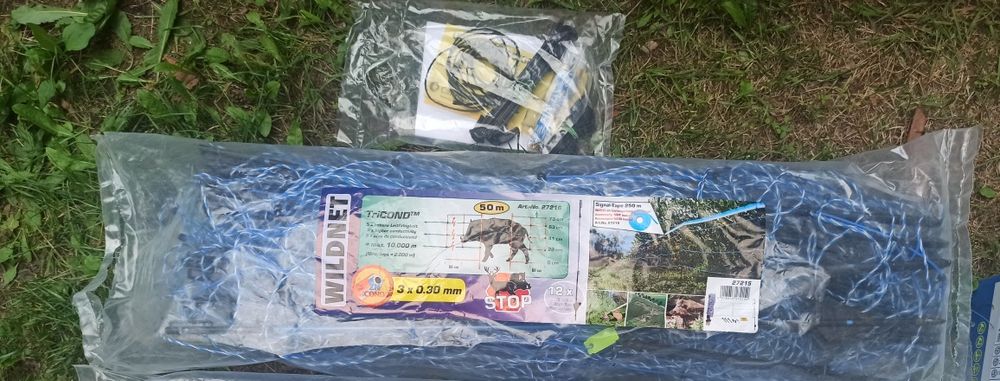 Siatka elektryczna do pastucha na dziki 50 m