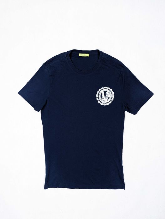 Versace jeans granatowa koszulka t-shirt L