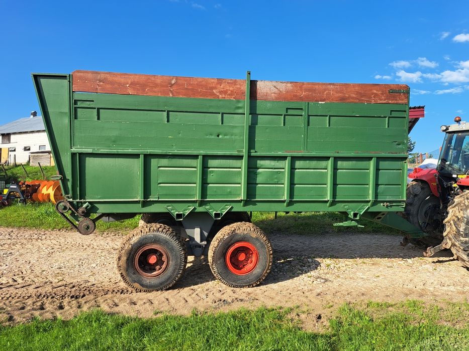 Przyczepa objętościowa do kukurydzy